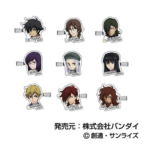 『機動戦士ガンダム00』コレクションヘアクリップ【BOX】